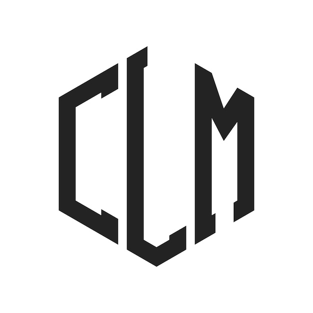 CLM Logo Design Initial Letter CLM Monogram Logo using Hexagon shape