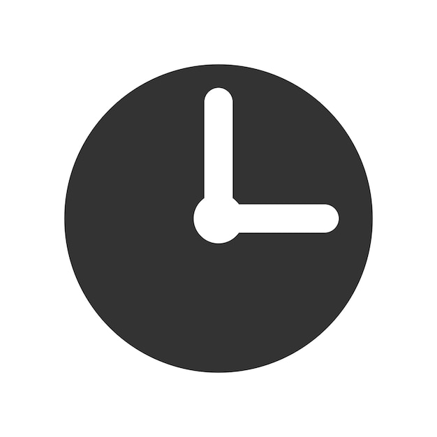 Clock time icon