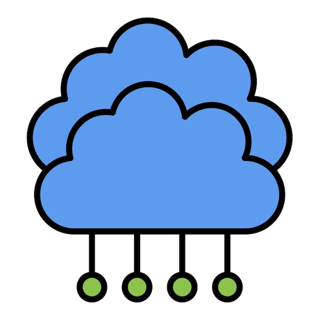 Cloud Flat Illustration
