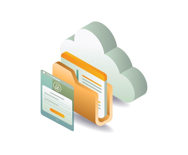Cloud server data technology password security