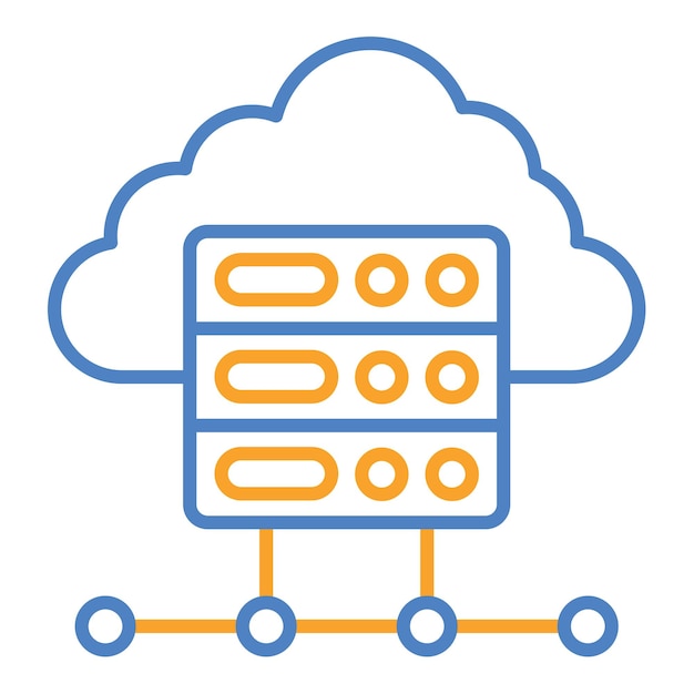 Cloud Server Icon