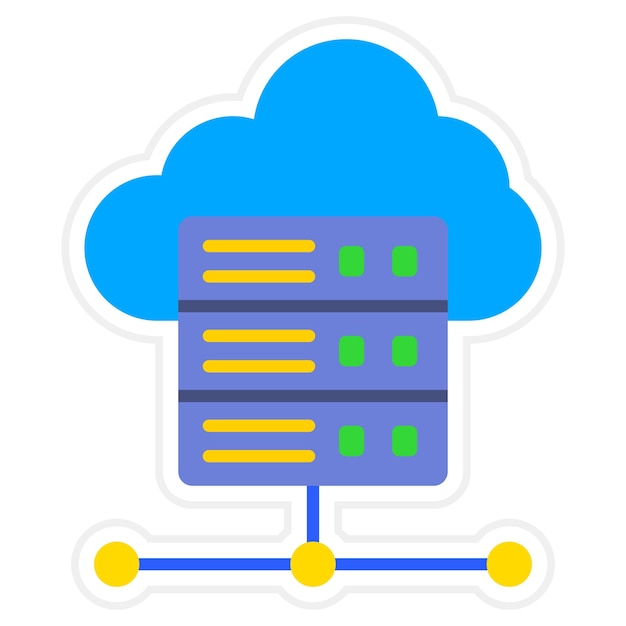Cloud Server Icon