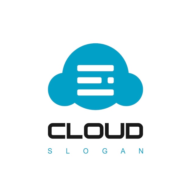 Cloud Server Logo Template