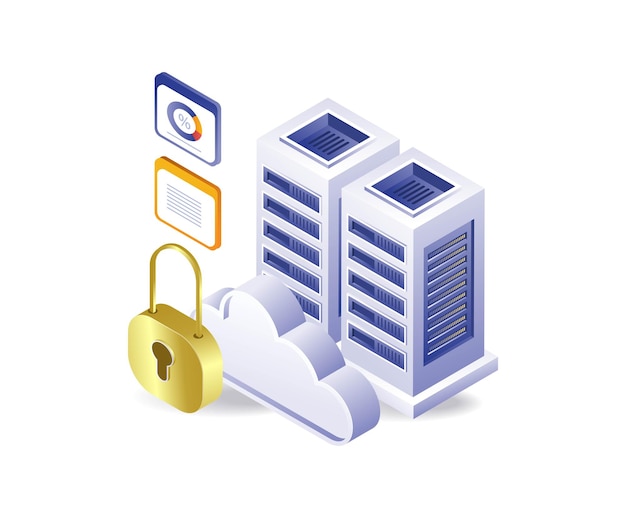 Cloud server technology data security