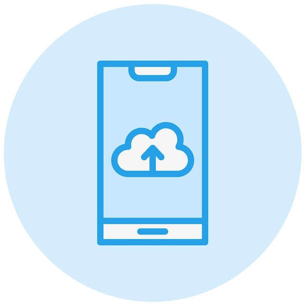 Cloud Vector Icon Design Illustration