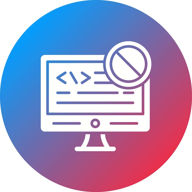 Code Block icon vector image Can be used for No Code