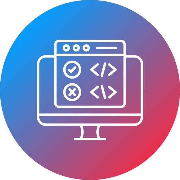 Code Correction icon vector image Can be used for Computer Programming