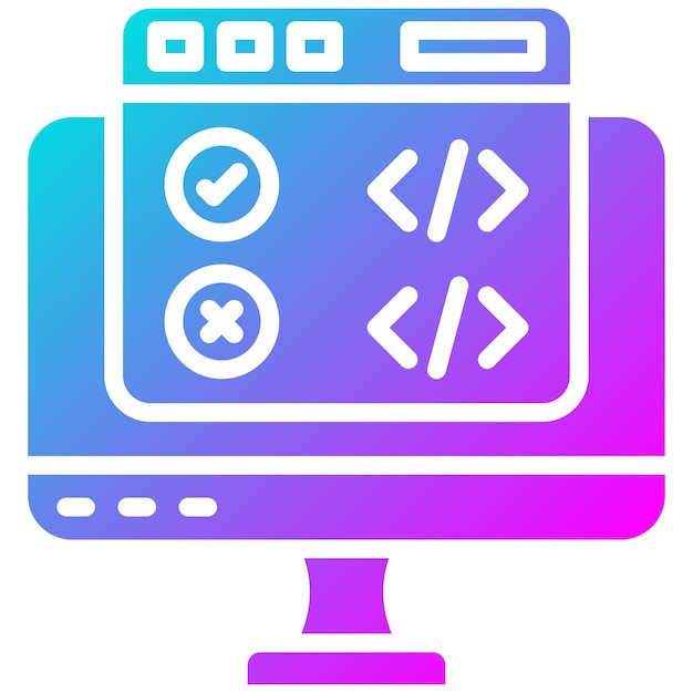 Code Correction Vector Illustration Style
