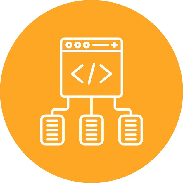 Code Framework icon vector image Can be used for Computer Programming