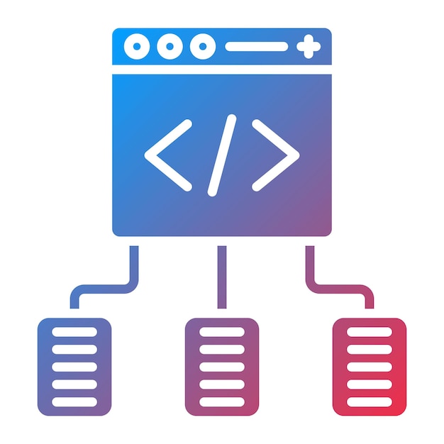 Code Framework icon vector image Can be used for Computer Programming