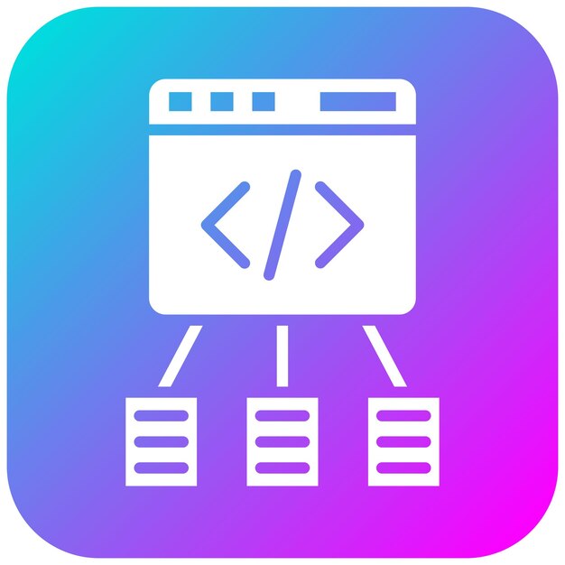 Code Framework vector icon Can be used for Computer Programming iconset