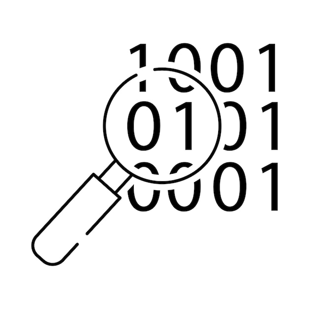 Code Icon in trendy flat style isolated Coding and Programming line icon Code symbol for your web site design logo app UI Vector illustration EPS10