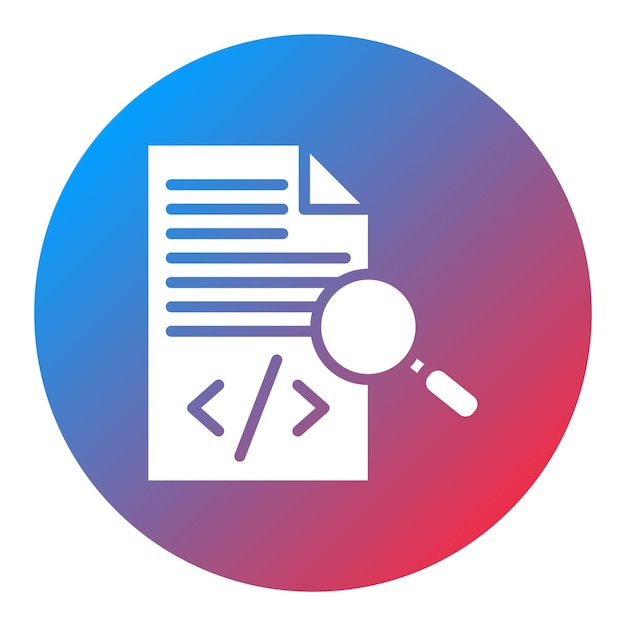 Code Review icon vector image Can be used for Business Audit