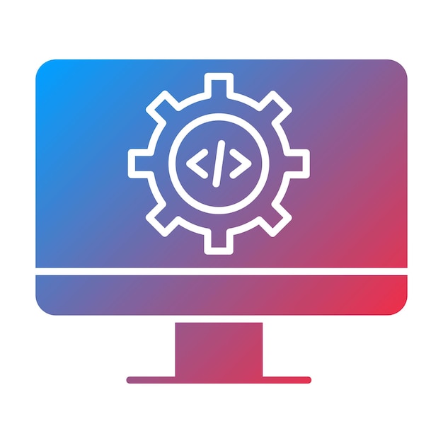 Code Settings icon vector image Can be used for Web Hosting