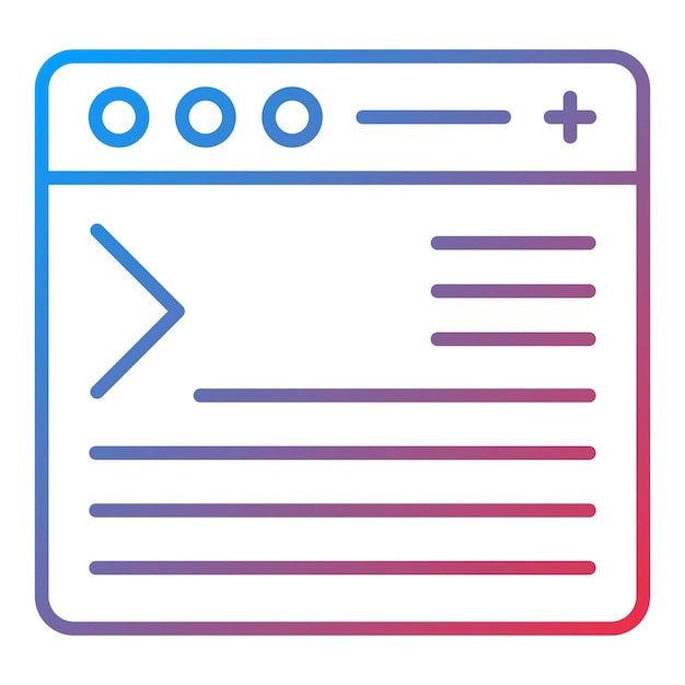 Code Terminal icon vector image Can be used for Computer Programming