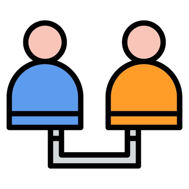Codependency icon vector image Can be used for Addiction