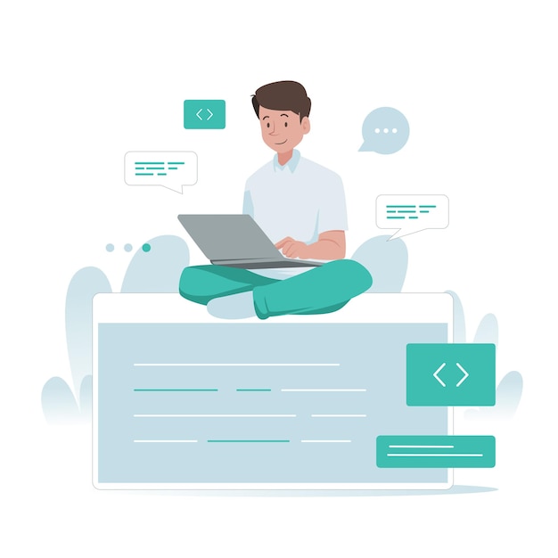 Coding Activity Illustration