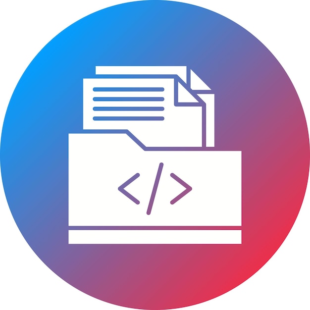 Coding Folder icon vector image Can be used for Coding and Development