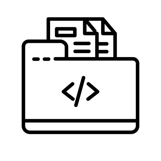 Coding Folder Icon