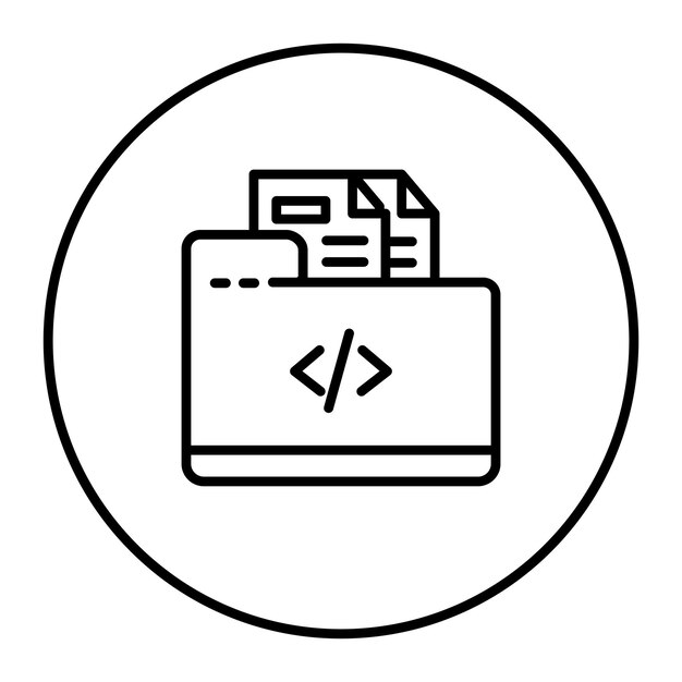 Coding Folder Icon