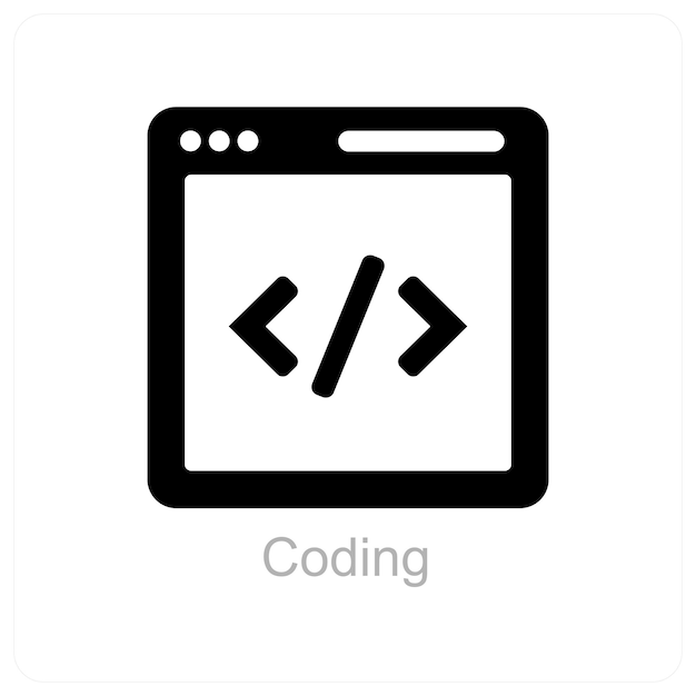 Coding icon