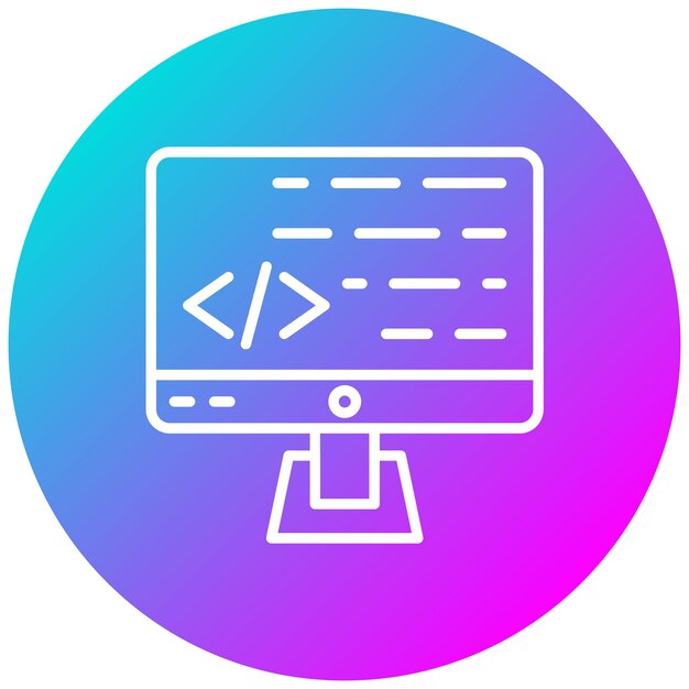 Coding Vector Illustration Style