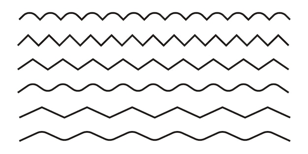 collection of black curved lines