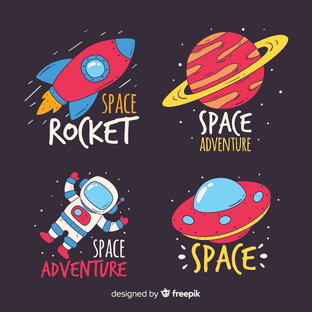 Collection of space labels