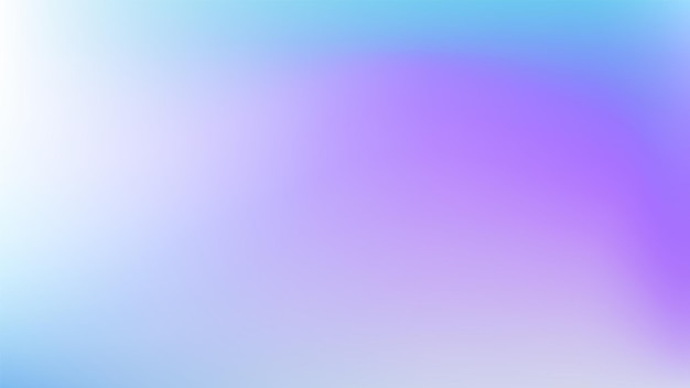 Color gradient background abstract pastel rainbow Light soft blue purple pink white color banner gradation texture vector blur abstract background