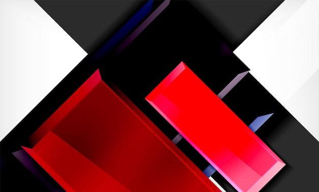Color squares futuristic abstract background