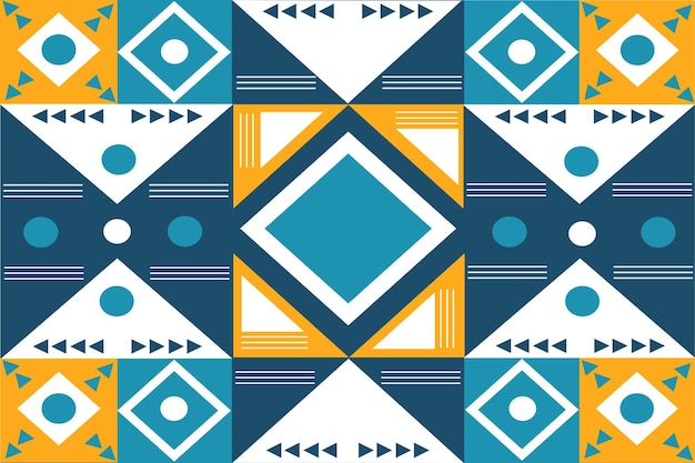 Colored geometric abstract background