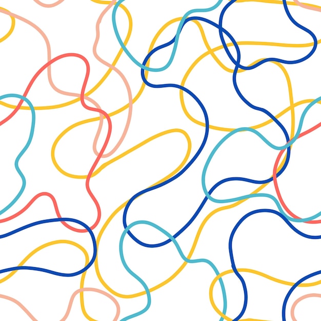 Colored Lines Decorative seamless pattern Repeating background Tileable wallpaper print