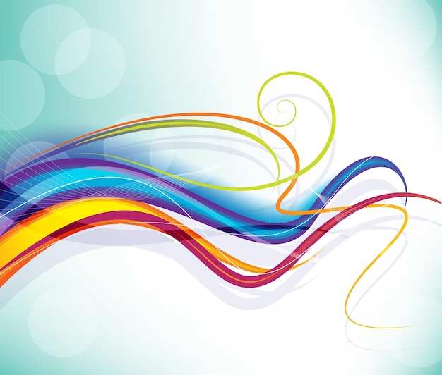 Colorful abstract background template