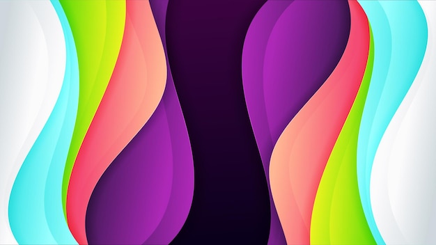Colorful abstract background with soft gradient color.