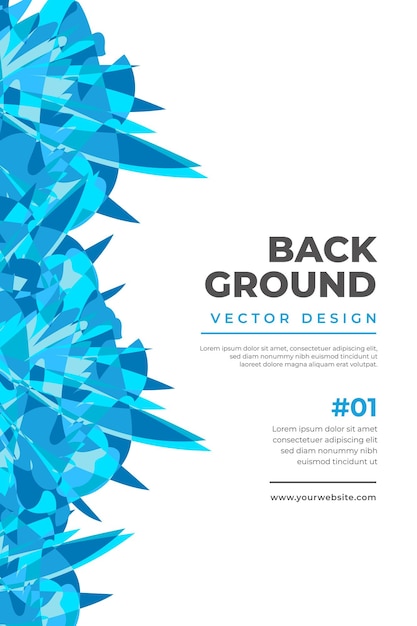 colorful abstract banner template with dummy text for web design landing page social media story and print material