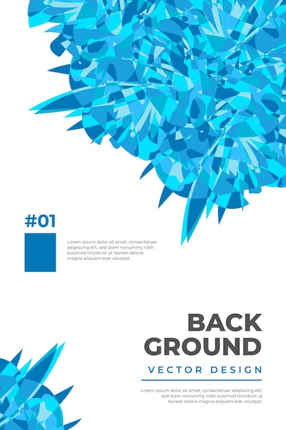 colorful abstract banner template with dummy text for web design landing page social media story and print material