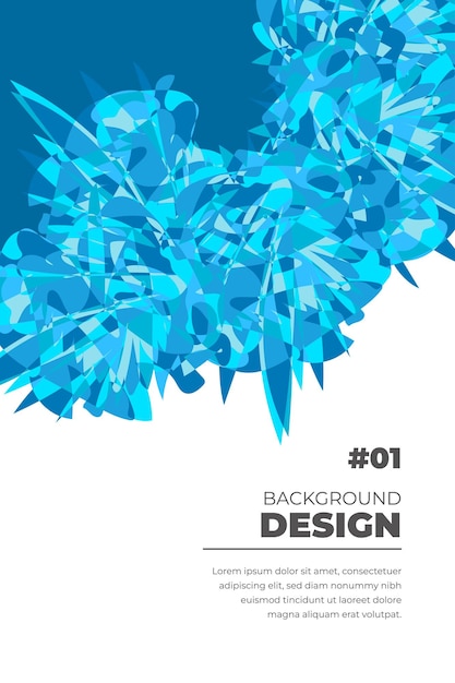 colorful abstract banner template with dummy text for web design landing page social media story and print material