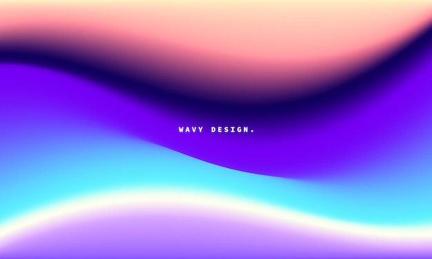 Colorful abstract blurred gradient background template for poster catalog or presentation
