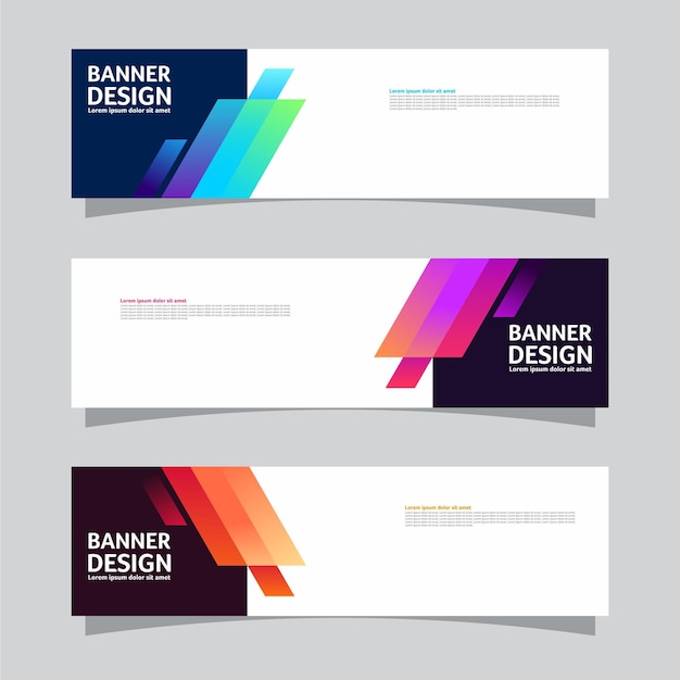 Colorful background business layout template