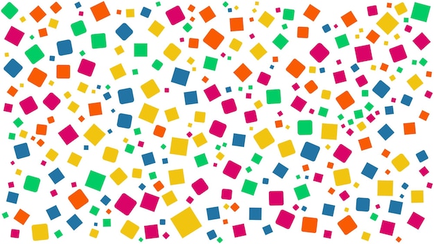 Colorful colourful vector geometric shape flat pattern background