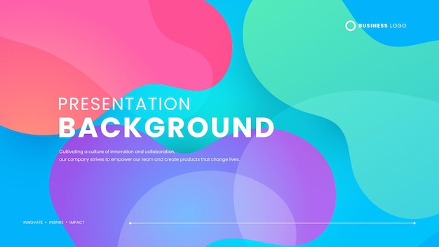 Colorful colourful vector modern abstract simple background with wave and liquid elements vector illustration