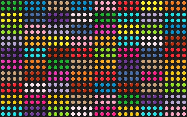 colorful dot background coloured dots grouped like lego blocks seamless vector pattern or texture background