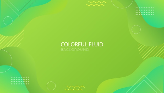 Colorful Fluid Background