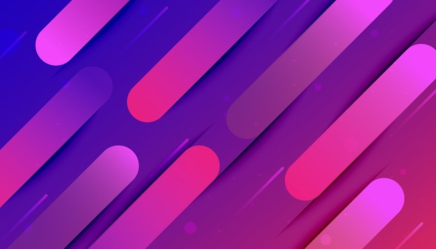 Colorful geometric abstract background liquid color background design abstract poster Premium Vector