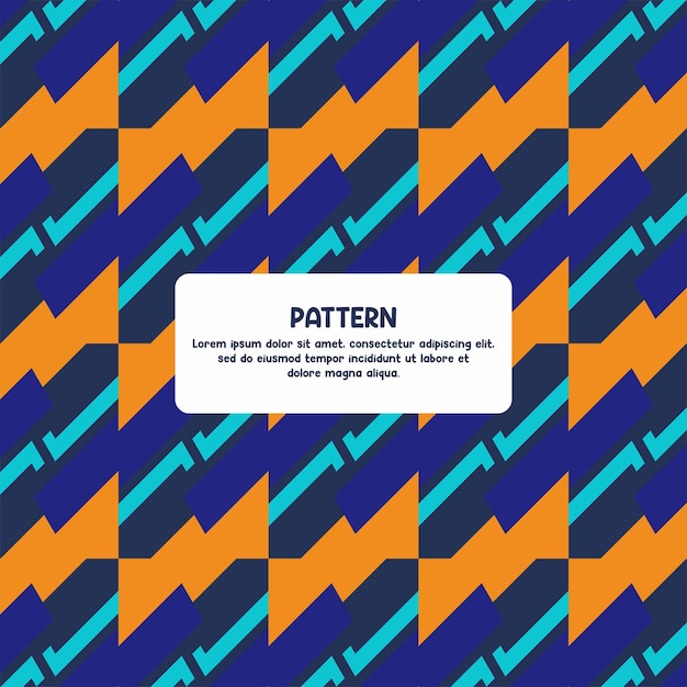 Colorful Geometric Abstract Pattern Design