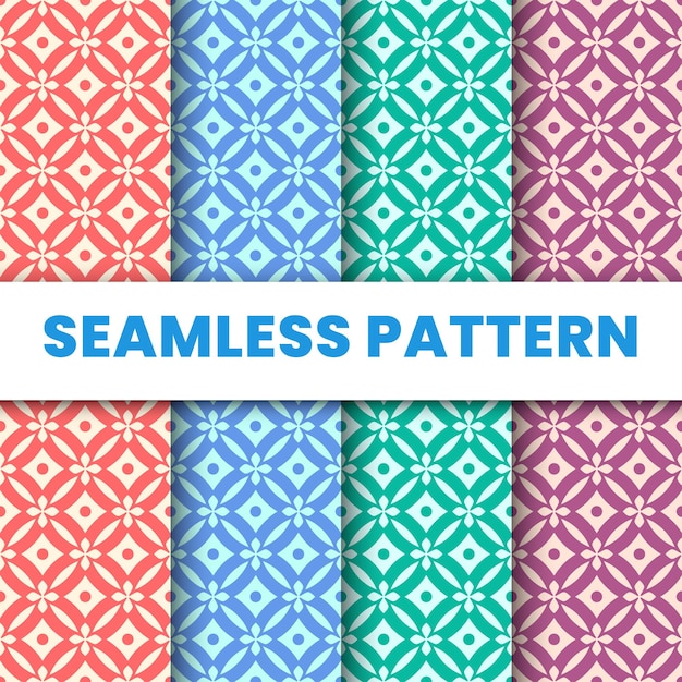 Colorful geometric seamless pattern for decoration wallpaper wrapping paper fabric and floor