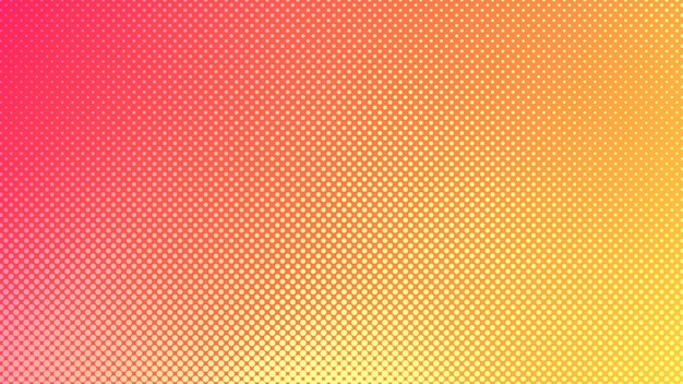 Colorful halftone background with dots