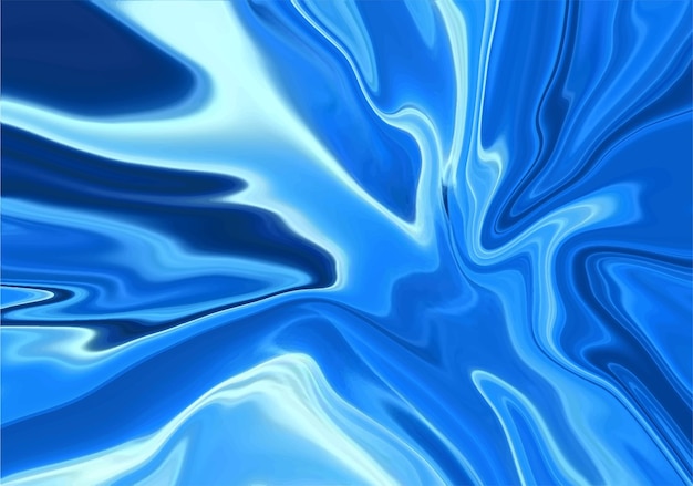 Colorful light blue abstract geometric background with dynamic waves