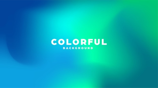 Colorful modern abstract background with neon gradient dynamic color flow poster banner vector