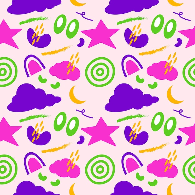 Colorful Seamless Abstract Pattern